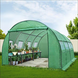 Greenfingers Greenhouse 4x3x2m Garden Shed Green House 