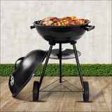 Grillz Charcoal Bbq Smoker Drill Outdoor Camping Patio 