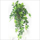 Hanging Green Ivy Bush 80cm - Home & Garden > Artificial 