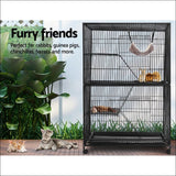 I.pet 4 Level Rabbit Cage Bird Ferret Parrot Aviary Cat 