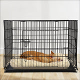 I.pet 48inch Pet Cage - Black - Pet Care > Dog Supplies