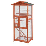 I.pet Bird Cage Wooden Pet Cages Aviary Large Carrier Travel