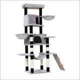 I.pet Cat Tree Tower Scratching Post Scratcher Wood Condo 