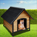 I.pet Dog Kennel Kennels Outdoor Wooden Pet House Puppy 