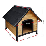 I.pet Dog Kennel Kennels Outdoor Wooden Pet House Puppy 
