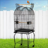 I.pet Large Bird Cage with Perch - Black - Pet Care > Bird