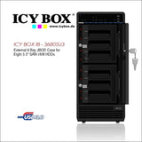 Icy Box (ib - 3680su3) External 8 Bay Jbod Case for 8 X 3.5 