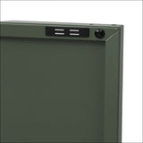 Artissin Base Metal Locker Storage Shelf Organizer Cabinet 