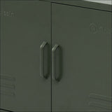 Artissin Base Metal Locker Storage Shelf Organizer Cabinet 