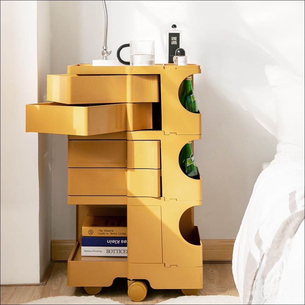 Artissin Bedside Table side Tables Nightstand Organizer 