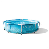 Intex Beachside Metal Frame Pool Set - Home & Garden > Pool 