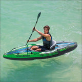 Intex Sports Challenger K1 Inflatable Kayak 1 Seat Floating 