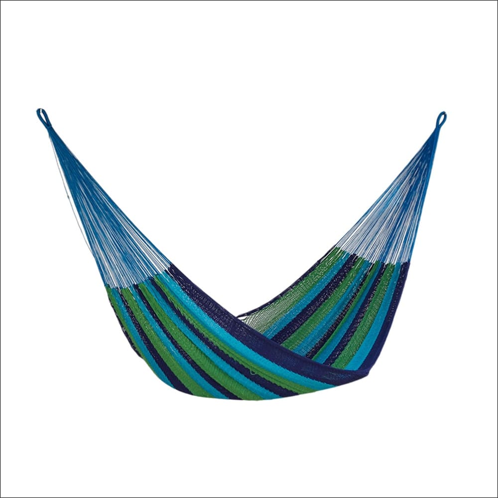 Jumbo Size Outoor Cotton Mayan Legacy Mexican Hammock in 