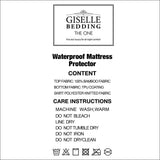 Giselle Bedding King Single Size Waterproof Bamboo Mattress 
