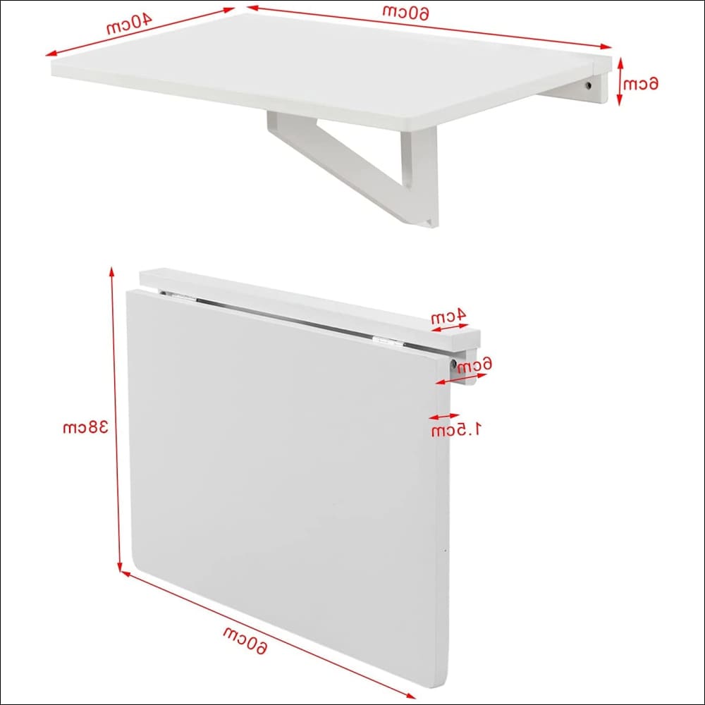 Kitchen Wall-mounted Folding Table - Home & Garden > Storage