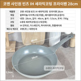 Koman 28cm Grey Shinewon Vinch Ih Frypan Frying Pan 