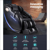 Livemor Electric Massage Chair Sl Track full Body Air Bags 