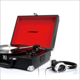 Mbeat Retro Briefcase-styled Usb Turntable - Audio & Video >