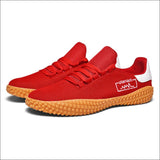 Men’s Sneakers Barefoot Lightweight Shoes(red Size 
