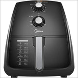 Midea 4l 1500w Multi-functional Air Fryer - Black - 