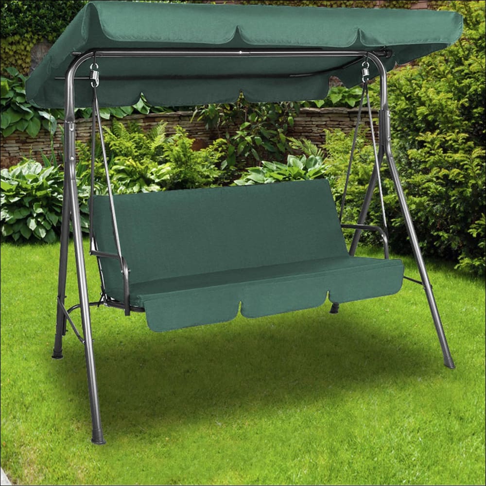 Milano Outdoor Swing Bench Seat Chair Canopy Furniture 3 