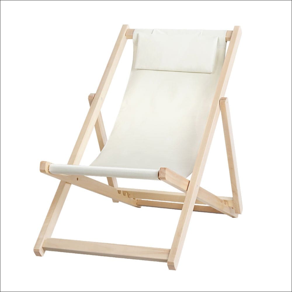 Gardeon Outdoor Chairs Sun Lounge Deck Beach Chair Folding 
