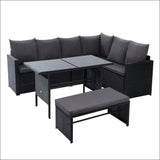 Outdoor Furniture Dining Setting Sofa Set Wicker 8 Seater 
