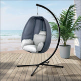 Gardeon Outdoor Furniture Egg Hammock Hanging Swing Chair 