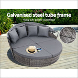 Gardeon Outdoor Lounge Setting Patio Furniture Sofa Wicker 
