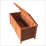 Gardeon Outoor Fir Wooden Storage Bench - Home & Garden > 
