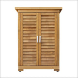 Gardeon Portable Wooden Garden Storage Cabinet - Home & 