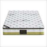 Queen Mattress Memory Pillow top Pocket Spring Foam Medium 