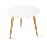 Round side Table - White - Furniture > Living Room