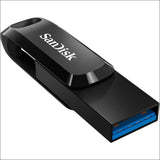 Sandisk 256gb Ultra Dual go Usb 3.1 Type-c Flash Drive 