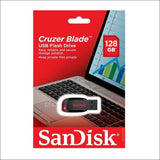 Sandisk Cruzer Blade Cz50 128gb Usb Flash Drive - 