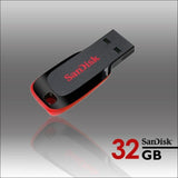 Sandisk Cruzer Blade Cz50 32gb Usb Flash Drive - Electronics