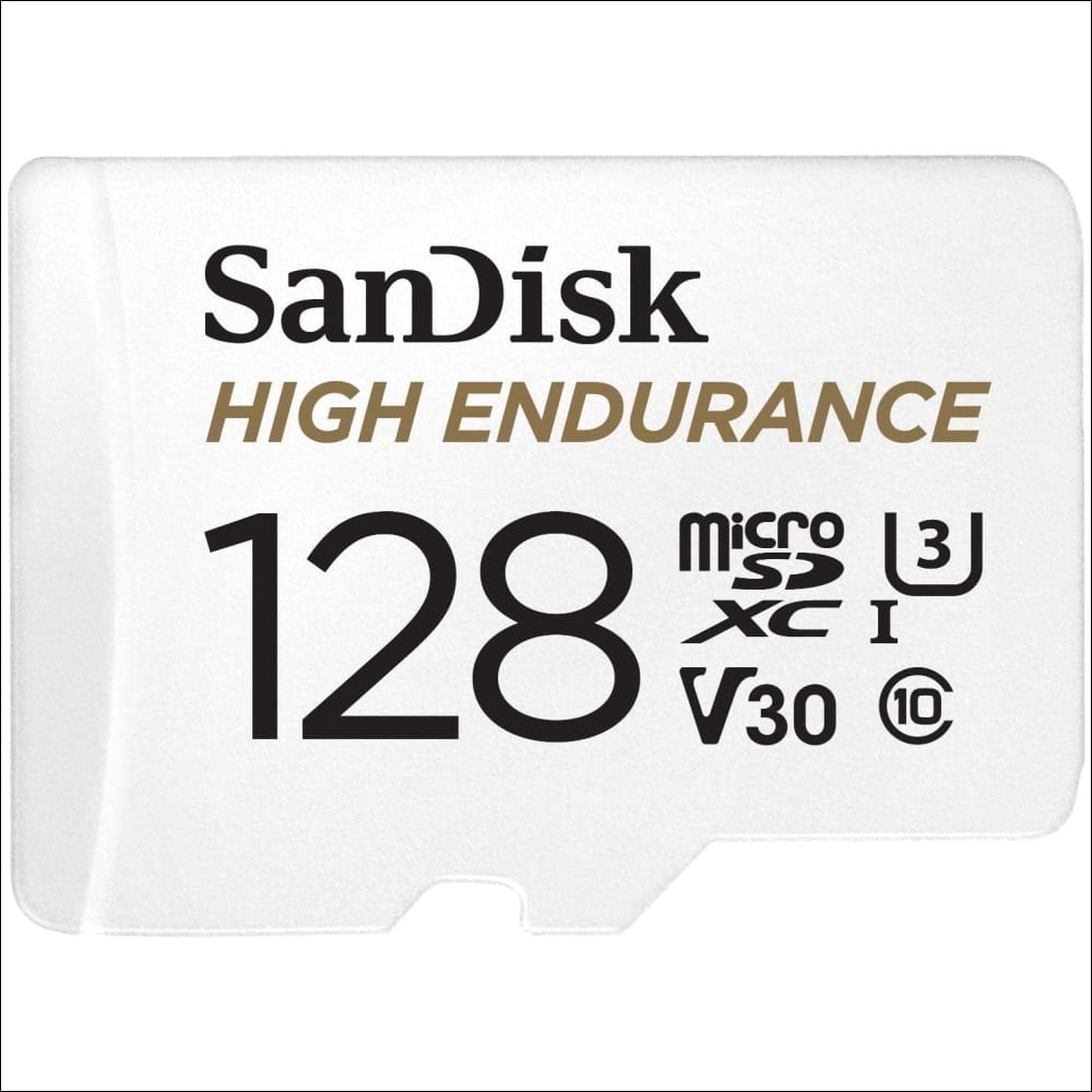 Sandisk High Endurance Microsdhc Card Sqqnr 128g Uhs-i C10 