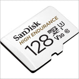 Sandisk High Endurance Microsdhc Card Sqqnr 128g Uhs-i C10 