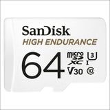 Sandisk High Endurance Microsdhc Card Sqqnr 64g Uhs-i C10 U3