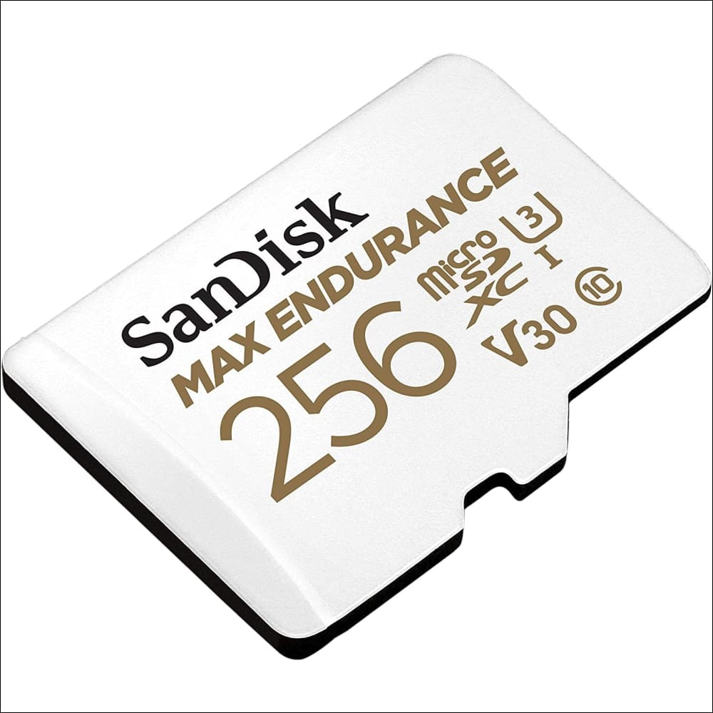 Sandisk Max Endurance Microsdxc Card Sqqvr 256g (120 000 