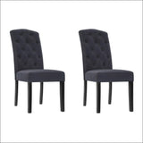 Artiss Set of 2 Dining Chairs French Provincial Kitchen Cafe