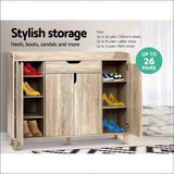Artiss Shoe Cabinet Shoes Storage Rack 120cm Organiser 