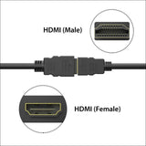 Simplecom Cah305 0.5m High Speed Hdmi Extension Cable 