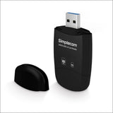 Simplecom Cr303 2 Slot Superspeed Usb 3.0 Card Reader with 