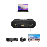 Simplecom Da326 Usb 3.0 to Hdmi + Vga Video Adapter with 
