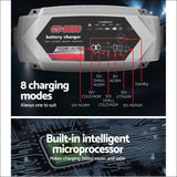 Smart Battery Charger 3.5a 12v 6v Automatic Sla Agm Car 