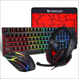 T-wolf Tf800 Rgb 4-pcs Gaming Keyboard/mouse/headphone/mouse