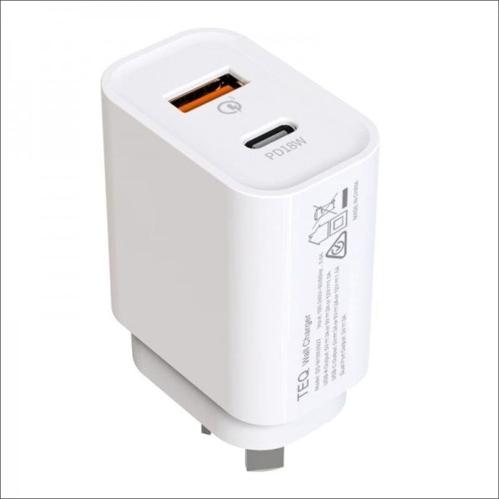Teq Pd18w and Qc 3.0 Fast Charger Dual Adapter - Electronics