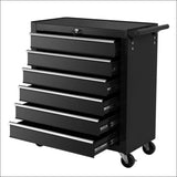 Giantz Tool Box Trolley Chest Cabinet 6 Drawers Cart Garage 