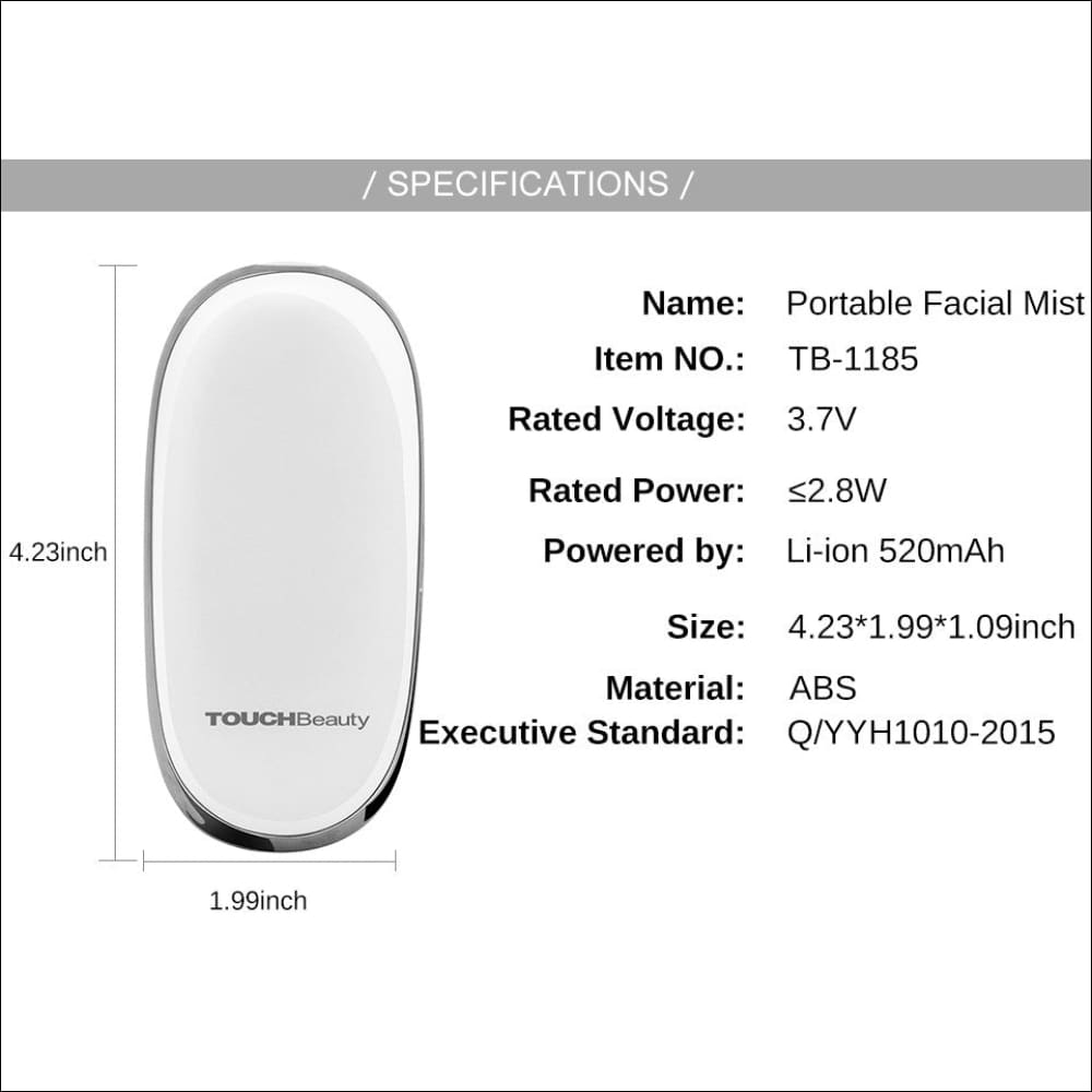 Touchbeauty Light 590 Portable Facial Mist Tb-1185 – SHOPADO